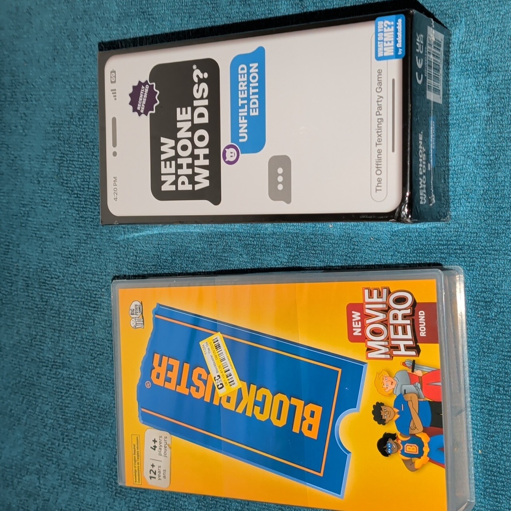 BlockBuster And The New Phone Who Dis Games! NEW